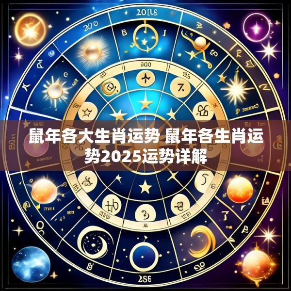 鼠年各大生肖运势 鼠年各生肖运势2025运势详解