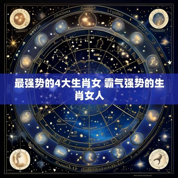 最强势的4大生肖女 霸气强势的生肖女人
