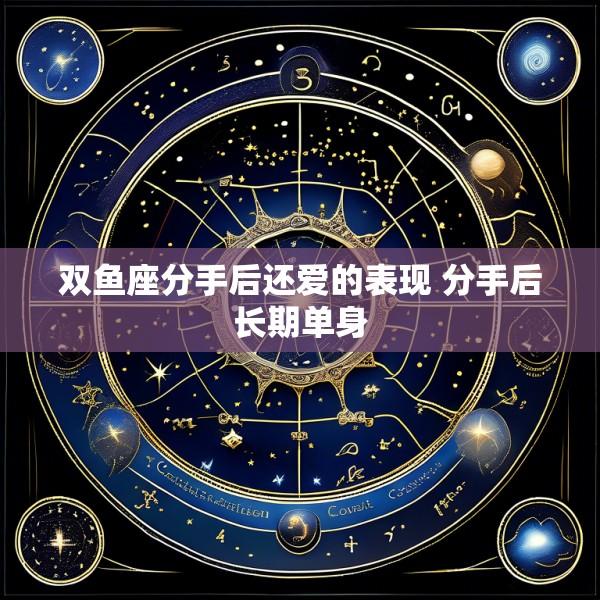 双鱼座分手后还爱的表现 分手后长期单身