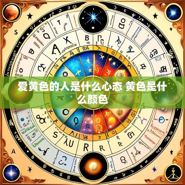 爱黄色的人是什么心态 黄色是什么颜色
