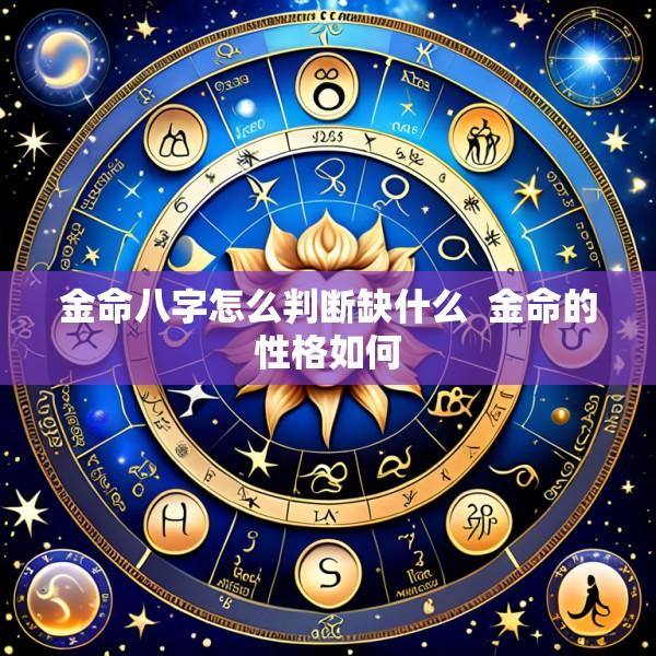 金命八字怎么判断缺什么  金命的性格如何