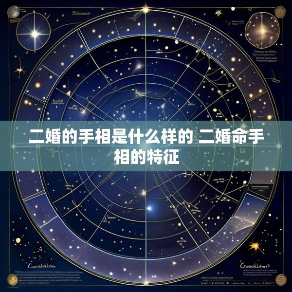 二婚的手相是什么样的 二婚命手相的特征
