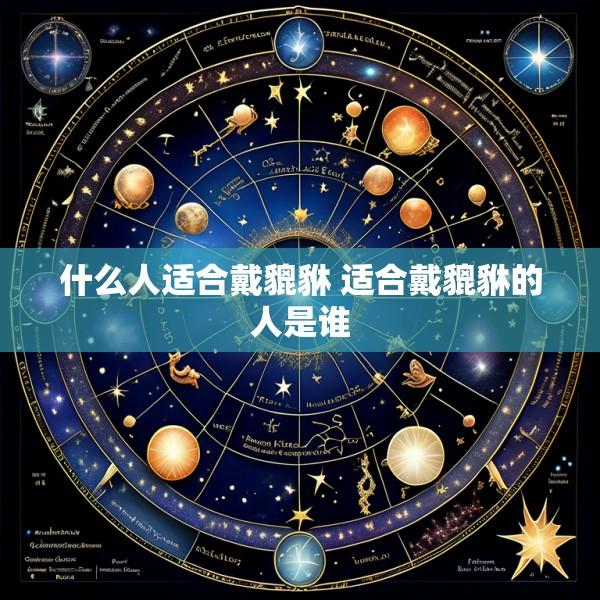 什么人适合戴貔貅 适合戴貔貅的人是谁