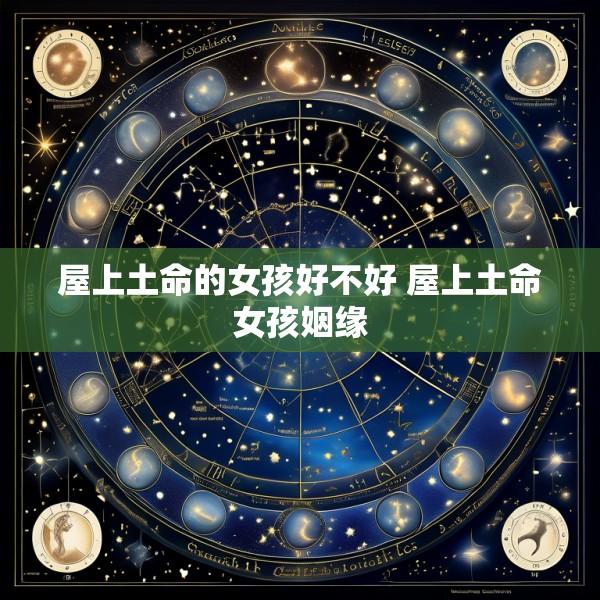 屋上土命的女孩好不好 屋上土命女孩姻缘