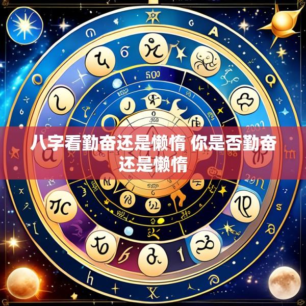 八字看勤奋还是懒惰 你是否勤奋还是懒惰