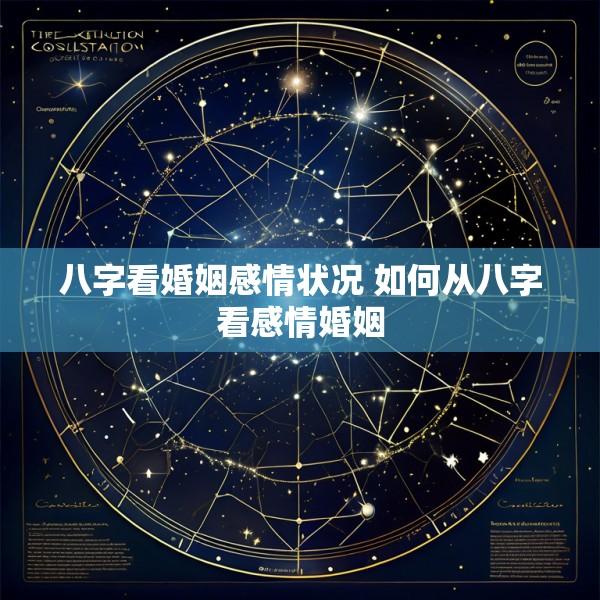 八字看婚姻感情状况 如何从八字看感情婚姻