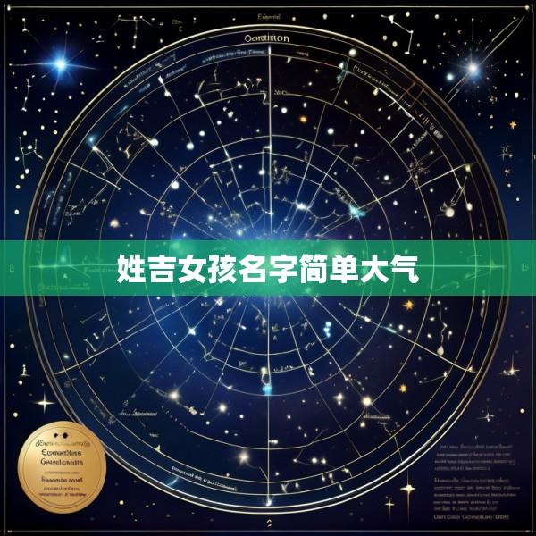姓吉女孩名字简单大气