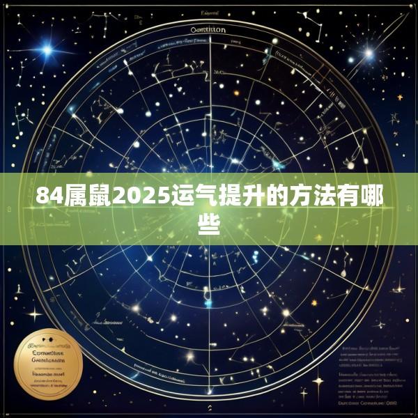 84属鼠2025运气提升的方法有哪些