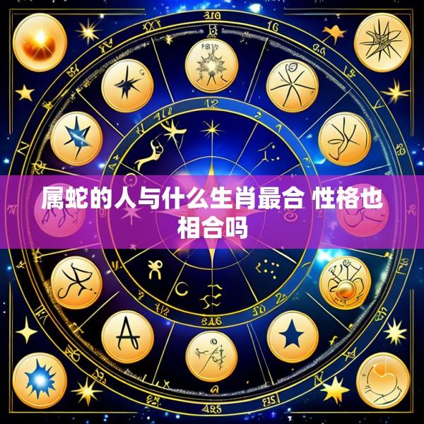 属蛇的人与什么生肖最合 性格也相合吗