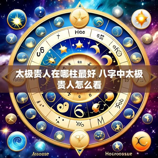 太极贵人在哪柱最好 八字中太极贵人怎么看
