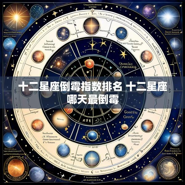 十二星座倒霉指数排名 十二星座哪天最倒霉