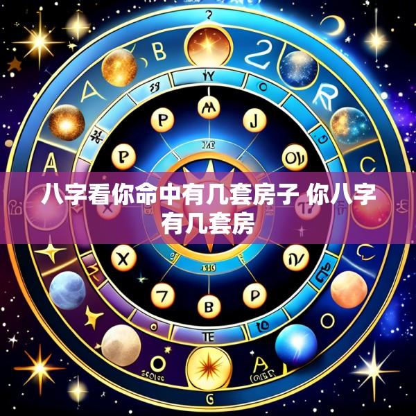 八字看你命中有几套房子 你八字有几套房