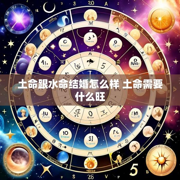 土命跟水命结婚怎么样 土命需要什么旺