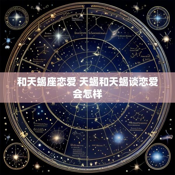 和天蝎座恋爱 天蝎和天蝎谈恋爱会怎样