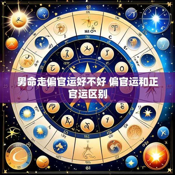 男命走偏官运好不好 偏官运和正官运区别