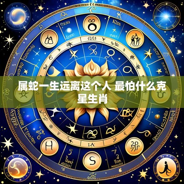 属蛇一生远离这个人 最怕什么克星生肖