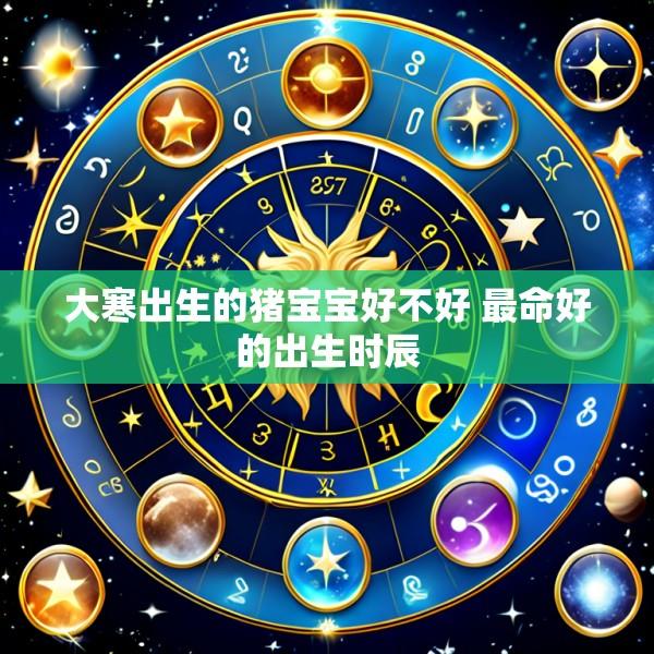 大寒出生的猪宝宝好不好 最命好的出生时辰