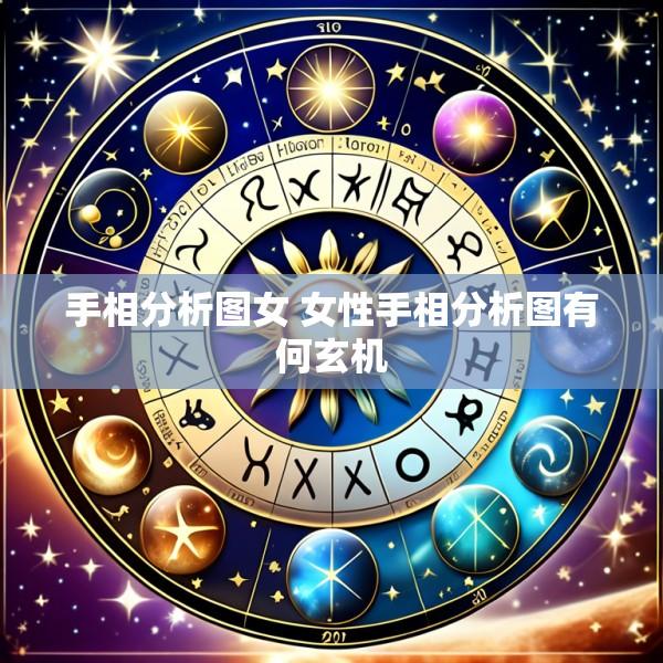 手相分析图女 女性手相分析图有何玄机