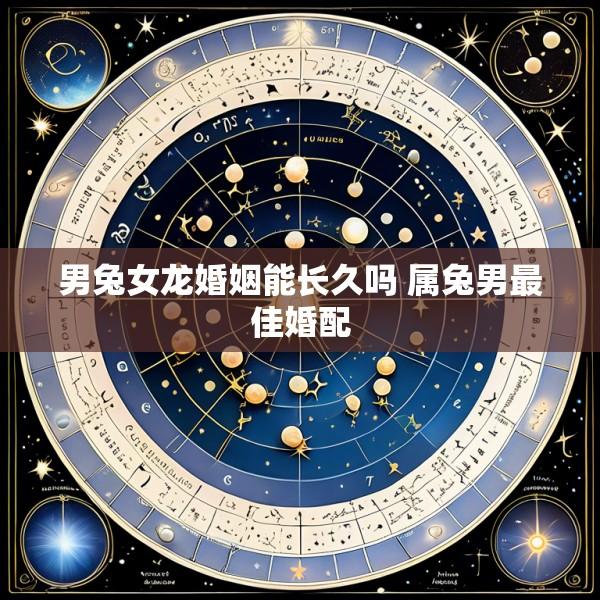 男兔女龙婚姻能长久吗 属兔男最佳婚配
