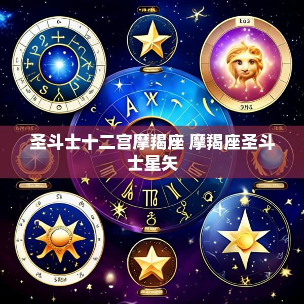 圣斗士十二宫摩羯座 摩羯座圣斗士星矢