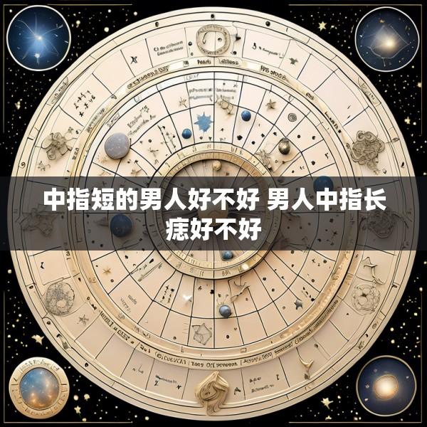 中指短的男人好不好 男人中指长痣好不好