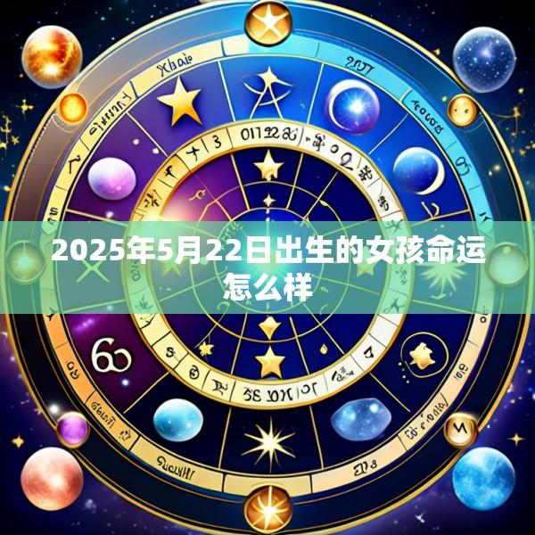 2025年5月22日出生的女孩命运怎么样