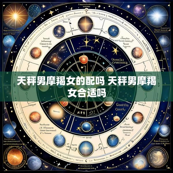 天秤男摩羯女的配吗 天秤男摩羯女合适吗