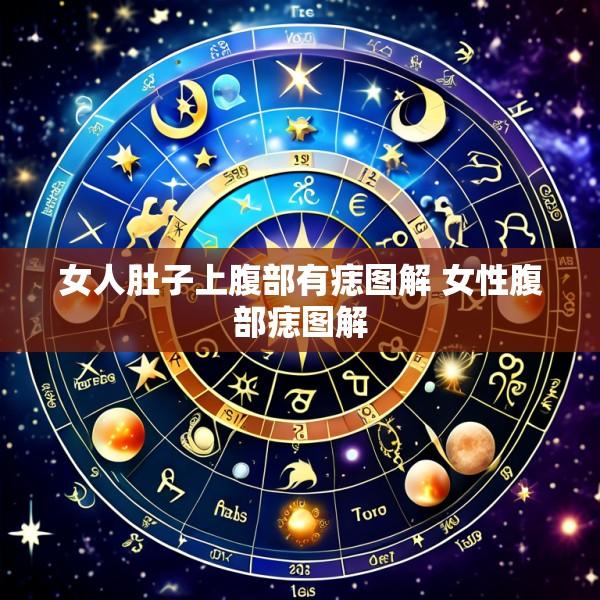 女人肚子上腹部有痣图解 女性腹部痣图解