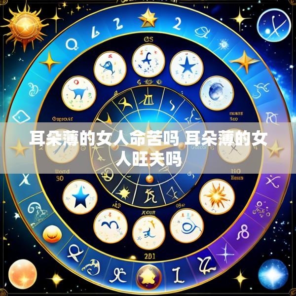 耳朵薄的女人命苦吗 耳朵薄的女人旺夫吗