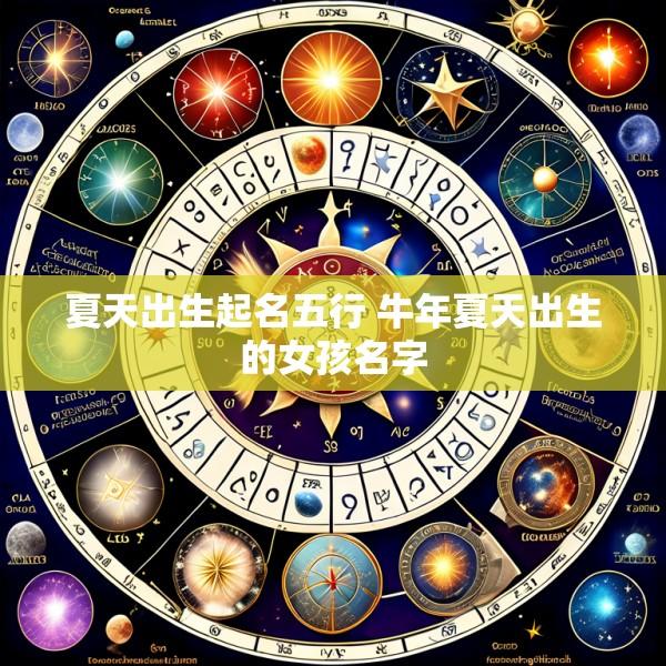 夏天出生起名五行 牛年夏天出生的女孩名字
