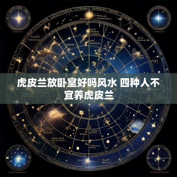 虎皮兰放卧室好吗风水 四种人不宜养虎皮兰