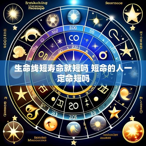 生命线短寿命就短吗 短命的人一定命短吗