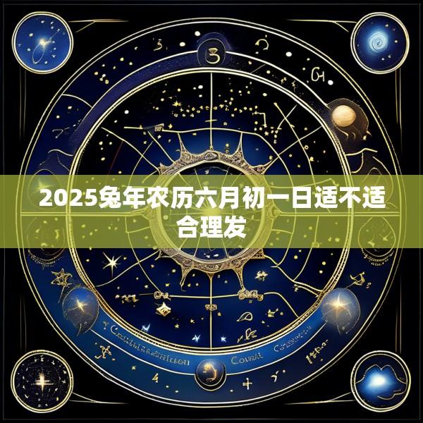 2025兔年农历六月初一日适不适合理发