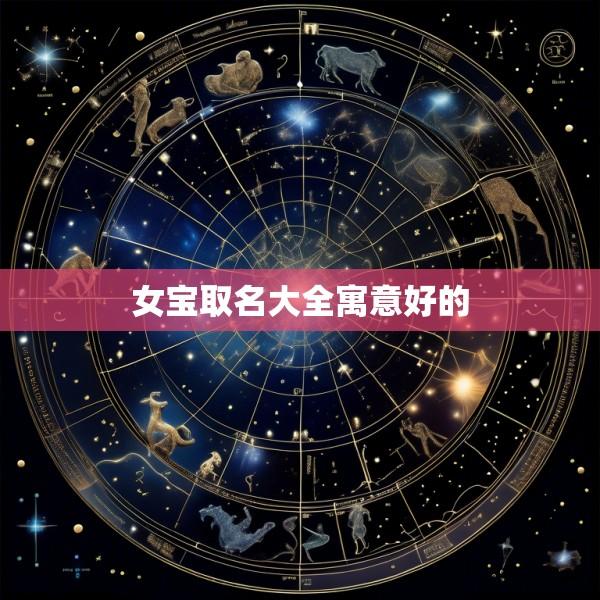女宝取名大全寓意好的