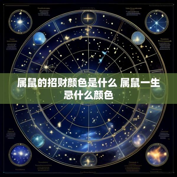 属鼠的招财颜色是什么 属鼠一生忌什么颜色