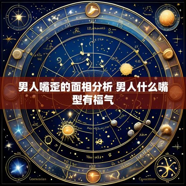 男人嘴歪的面相分析 男人什么嘴型有福气