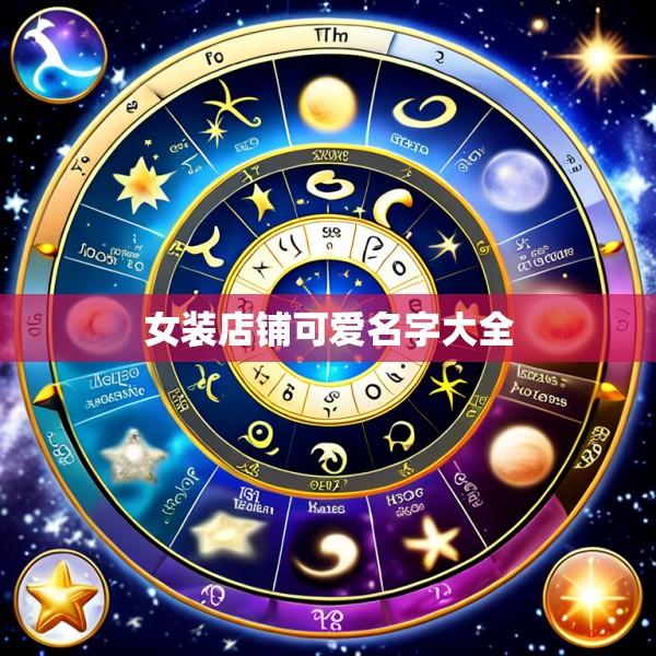 女装店铺可爱名字大全