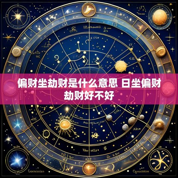 偏财坐劫财是什么意思 日坐偏财劫财好不好