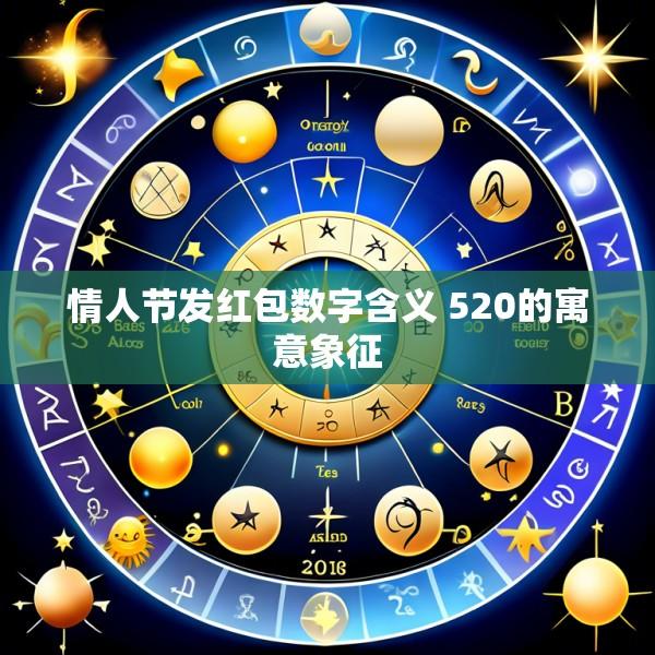 情人节发红包数字含义 520的寓意象征