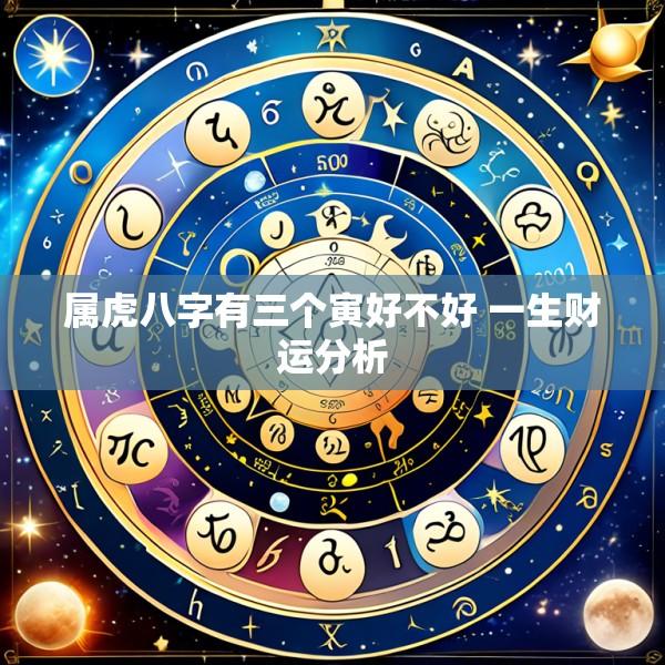 属虎八字有三个寅好不好 一生财运分析