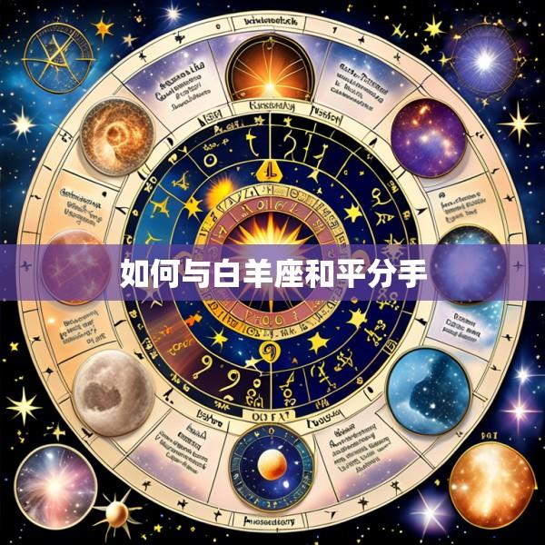 如何与白羊座和平分手