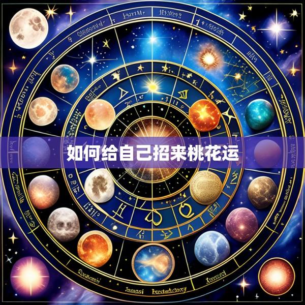 如何给自己招来桃花运