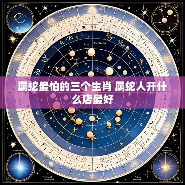 属蛇最怕的三个生肖 属蛇人开什么店最好