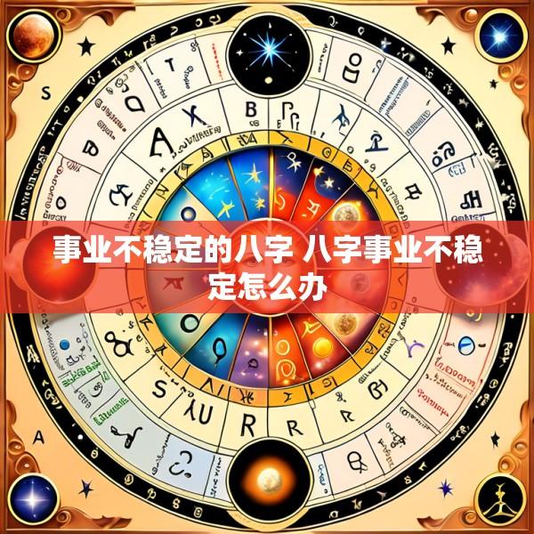 事业不稳定的八字 八字事业不稳定怎么办