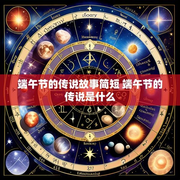 端午节的传说故事简短 端午节的传说是什么