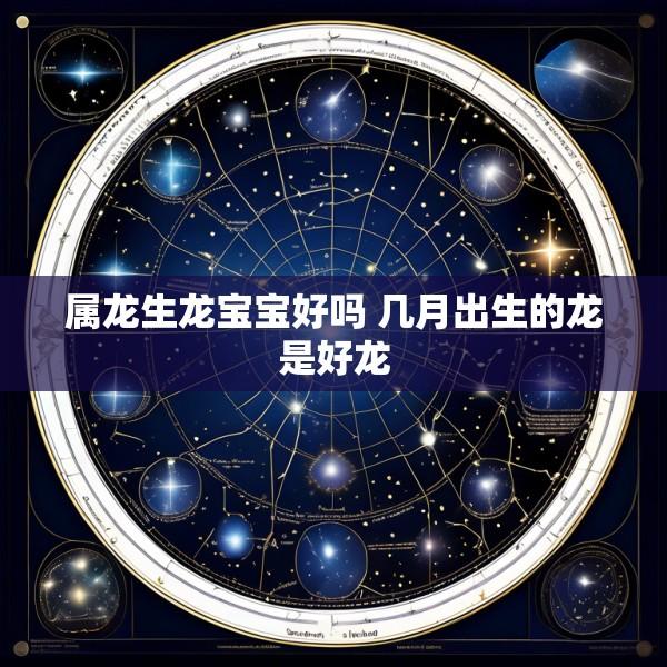 属龙生龙宝宝好吗 几月出生的龙是好龙