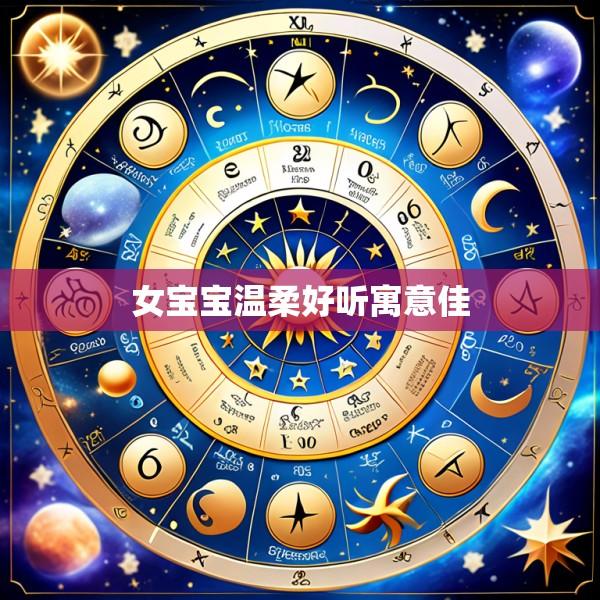 女宝宝温柔好听寓意佳