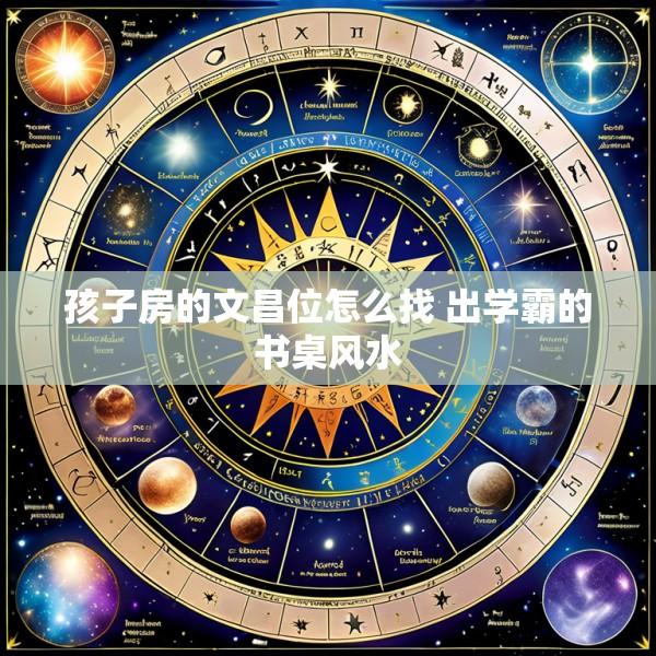 孩子房的文昌位怎么找 出学霸的书桌风水