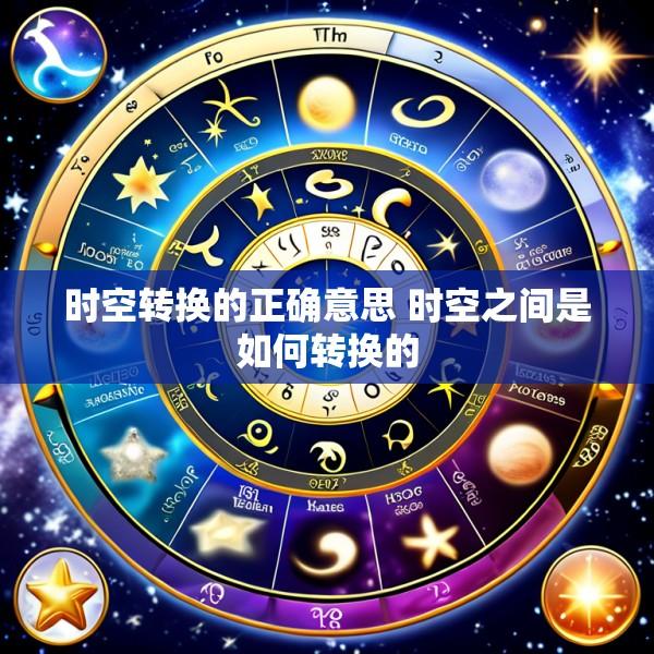 时空转换的正确意思 时空之间是如何转换的