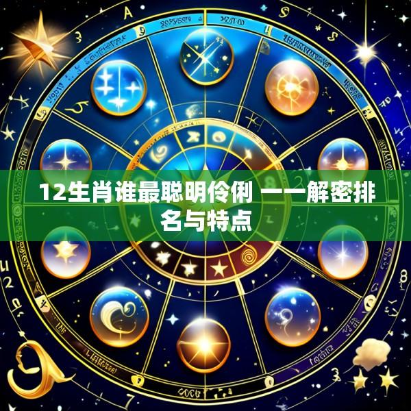 12生肖谁最聪明伶俐 一一解密排名与特点